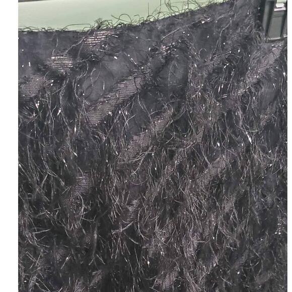 Worth New York Formal Special Occasion Skirt w/ Sparkle Eyelash Front Size 4 - Picture 4 of 10